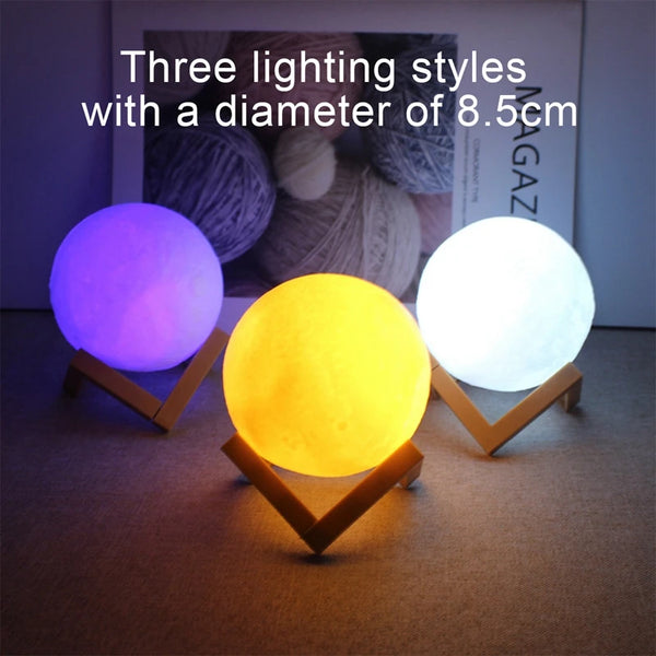 Colorful Moon Mood Light