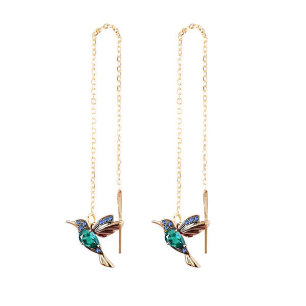 Lucky Hummingbird Earrings