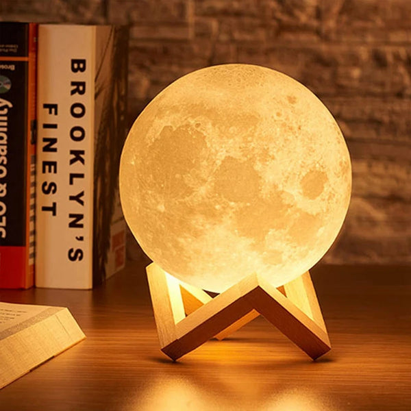 Colorful Moon Mood Light